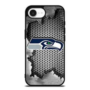 SEATTLE SEAHAWKS METAL LOGO iPhone 16e Case