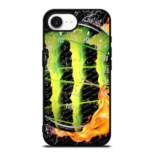 SPEEDOMETER AND MONSTER ENERGY iPhone 16e Case SPEEDOMETER AND MONSTER ENERGY iPhone 16e Case