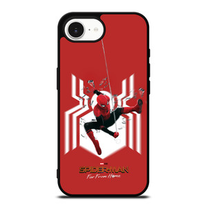 SPIDERMAN FAR FROM HOME LOGO RED ACTION iPhone 16e Case SPIDERMAN FAR FROM HOME LOGO RED ACTION iPhone 16e Case