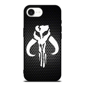 STAR WARS MANDALORIAN LOGO CARBON iPhone 16e Case STAR WARS MANDALORIAN LOGO CARBON iPhone 16e Case
