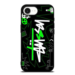 STUSSY ARTWORK LOGO iPhone 16e Case STUSSY ARTWORK LOGO iPhone 16e Case
