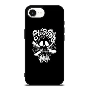 STUSSY SKULL LOGO ARTWORK iPhone 16e Case STUSSY SKULL LOGO ARTWORK iPhone 16e Case