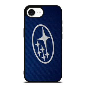 SUBARU LOGO BLUE CARBON iPhone 16e Case