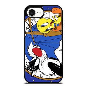 SYLVESTER AND TWEETY CARTOON iPhone 16e Case