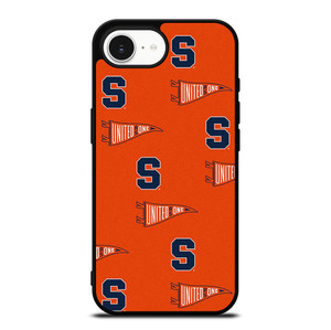 SYRACUSE ORANGE LOGO PATTERN iPhone 16e Case