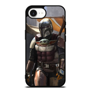 THE MANDALORIAN AND BABY YODA iPhone 16e Case THE MANDALORIAN AND BABY YODA iPhone 16e Case