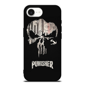 THE PUNISHER SKULL PAPER EFFECT ARTWORK iPhone 16e Case