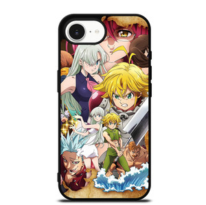THE SEVEN DEADLY SINS MELIODAS SWORDS iPhone 16e Case