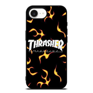 THRASHER SKATEBOARD MAGAZINE FLAME iPhone 16e Case