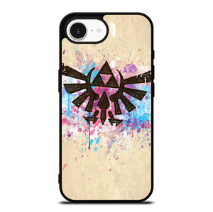 TRIFORCE SPLASH EMBLEM ART iPhone 16e Case