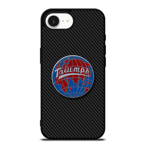 TRIUMPH WORLDWIDE LOGO CARBON iPhone 16e Case