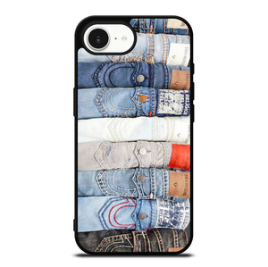 TRUE RELIGION BRAND JEANS COLLAGE iPhone 16e Case