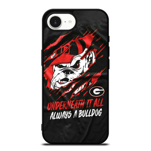 UGA GEORGIA BULLDOGS UNDERNEATH IT ALL iPhone 16e Case UGA GEORGIA BULLDOGS UNDERNEATH IT ALL iPhone 16e Case