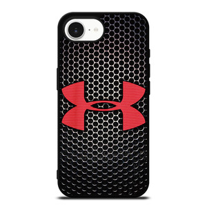 UNDER ARMOUR BLACK SYMBOL RED iPhone 16e Case
