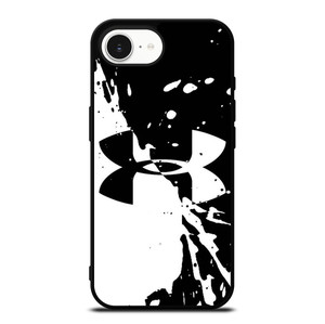 UNDER ARMOUR BLACK WHITE iPhone 16e Case UNDER ARMOUR BLACK WHITE iPhone 16e Case