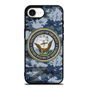 US NAVY CAMO LOGO iPhone 16e Case