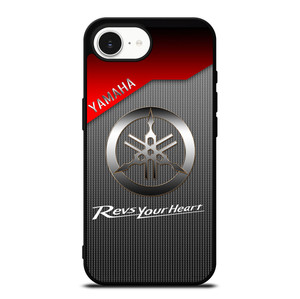 YAMAHA REVS YOUR HEART METAL LOGO iPhone 16e Case