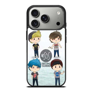 5 SECONDS OF SUMMER 5SOS CARTOON iPhone 17 Pro Case