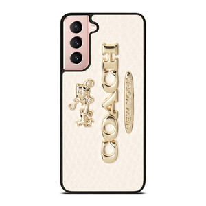 COACH PINK PATTERN MATE Samsung Galaxy S21 Case COACH PINK PATTERN MATE Samsung Galaxy S21 Case