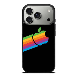 APPLE RETRO DESIGN BLACK iPhone 17 Pro Case
