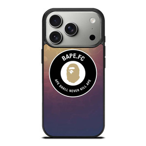 BAPE FC LOGO BADGE iPhone 17 Pro Case