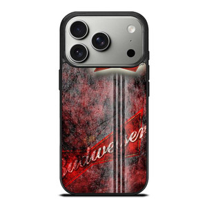 BUDWEISER BEER LOGO GRUNGE iPhone 17 Pro Case BUDWEISER BEER LOGO GRUNGE iPhone 17 Pro Case