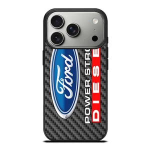 CARBON ORD POWERSTROKE DIESEL LOGO iPhone 17 Pro Case