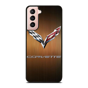 CORVETTE WOODEN LOGO Samsung Galaxy S21 Case