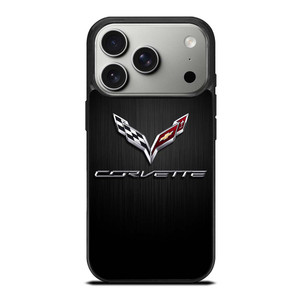 CORVETTE SYMBOLS BLACK iPhone 17 Pro Case