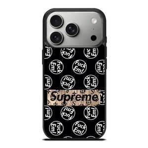 FUCK'EM X SUPREME iPhone 17 Pro Case