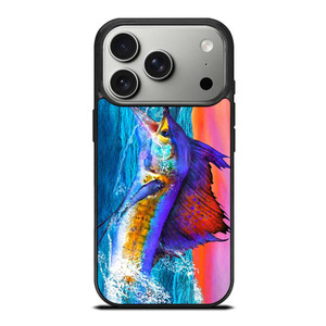 GUY HARVEY ISLAND MARLIN BOAT 2 iPhone 17 Pro Case