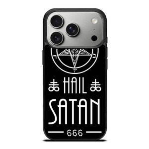 HAIL SATAN 666 iPhone 17 Pro Case