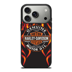 HARLEY DAVIDSON GENUINE MOTOR OIL BADGE iPhone 17 Pro Case