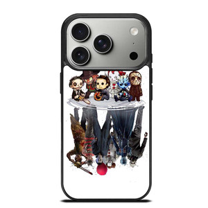 HORROR MOVIES FUNNY CHARACTERS iPhone 17 Pro Case