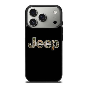 JEEP WRANGLER LOGO CAMO iPhone 17 Pro Case