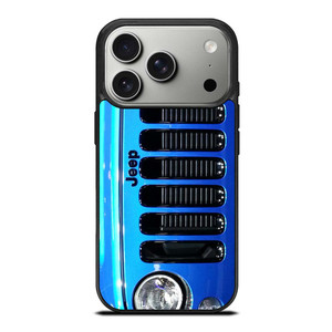 JEEP WRANGLER POLAR FRONT BLUE iPhone 17 Pro Case