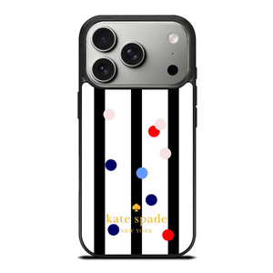 KATE SPADE STRIPE POLKADOTS iPhone 17 Pro Case