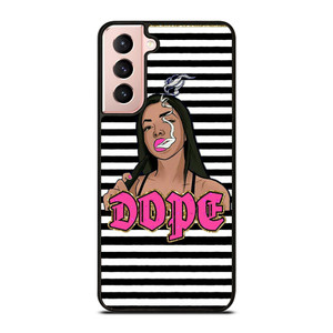 DOPE CIGAR GIRL STRIPE Samsung Galaxy S21 Case DOPE CIGAR GIRL STRIPE Samsung Galaxy S21 Case