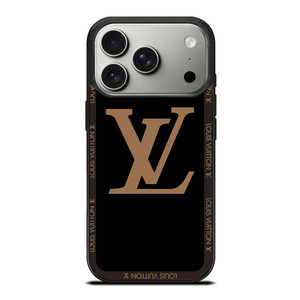 LOUIS VUITTON ROUND BLACK iPhone 17 Pro Case