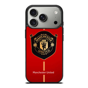 MANCHESTER UNITED MU SOCCER LOGO iPhone 17 Pro Case