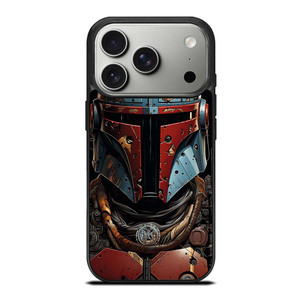 MANDALORIAN HELMET RUSTY iPhone 17 Pro Case