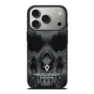 MARCELO BURLON SKULL LOGO iPhone 17 Pro Case