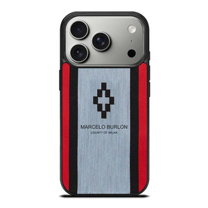 MARCELO BURLON STRIPE LOGO iPhone 17 Pro Case