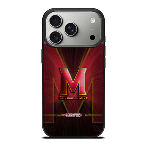 MARYLAND TERRAPINS FOOTBALL LOGO iPhone 17 Pro Case