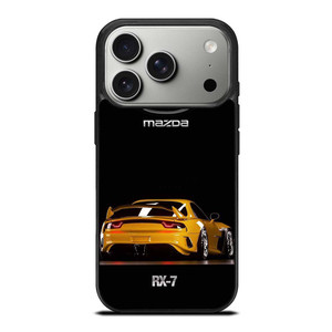 MAZDA RX7 YELLOW CARS iPhone 17 Pro Case