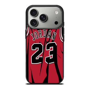 MICHAEL JORDAN 23 JERSEY ART iPhone 17 Pro Case