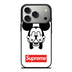 MICKEY MOUSE SUPREME iPhone 17 Pro Case MICKEY MOUSE SUPREME iPhone 17 Pro Case