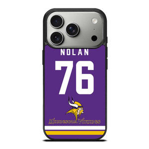 MINNESOTA VIKINGS NOLAN iPhone 17 Pro Case MINNESOTA VIKINGS NOLAN iPhone 17 Pro Case