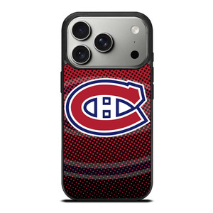 MONTREAL CANADIENS HALFTONE LOGO iPhone 17 Pro Case