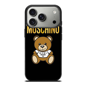 MOSCHINO TEDDY BEAR CUTE iPhone 17 Pro Case MOSCHINO TEDDY BEAR CUTE iPhone 17 Pro Case
